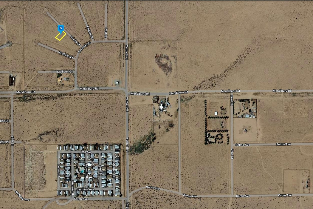 0.16 Acre California City, Kern County, CA