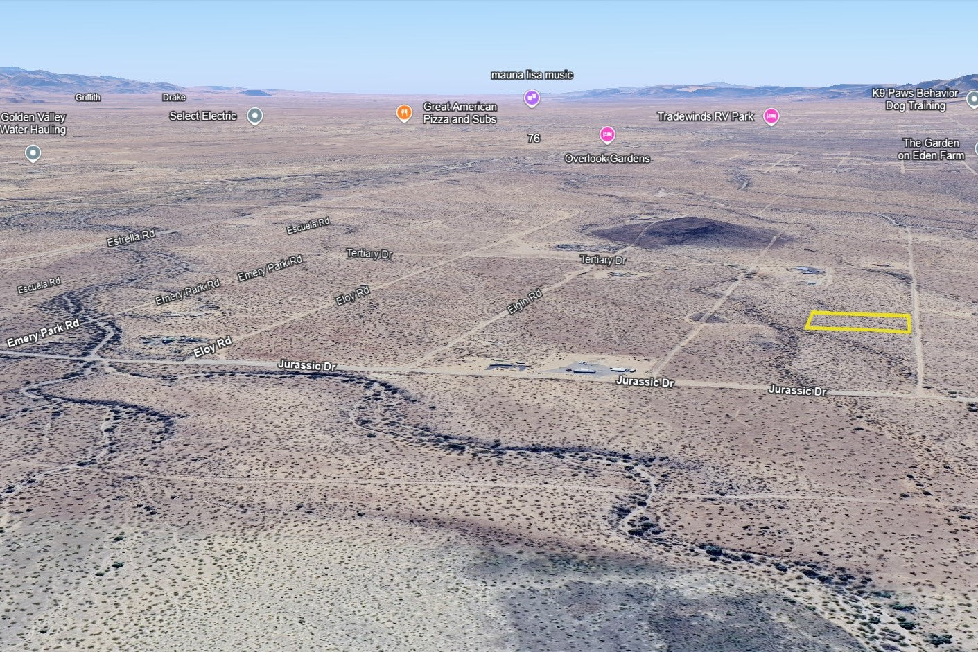 2.35 Acres Golden Valley, Mohave County, AZ