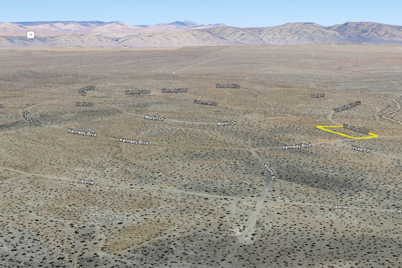 1.99 Acres California City, Kern County, CA