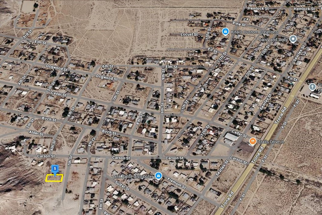 0.24 Acre Trona, San Bernardino County, CA (Power & Water)