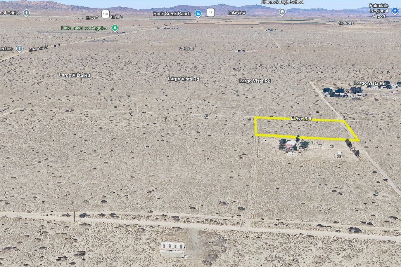 2.50 Acres Palmdale, Los Angeles County, CA