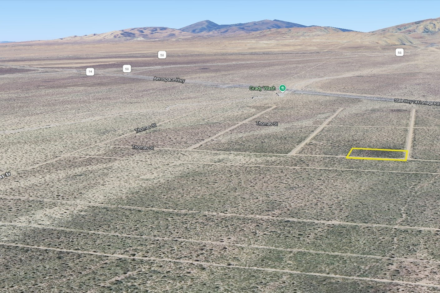 2.52 Acres California City, Kern County, CA