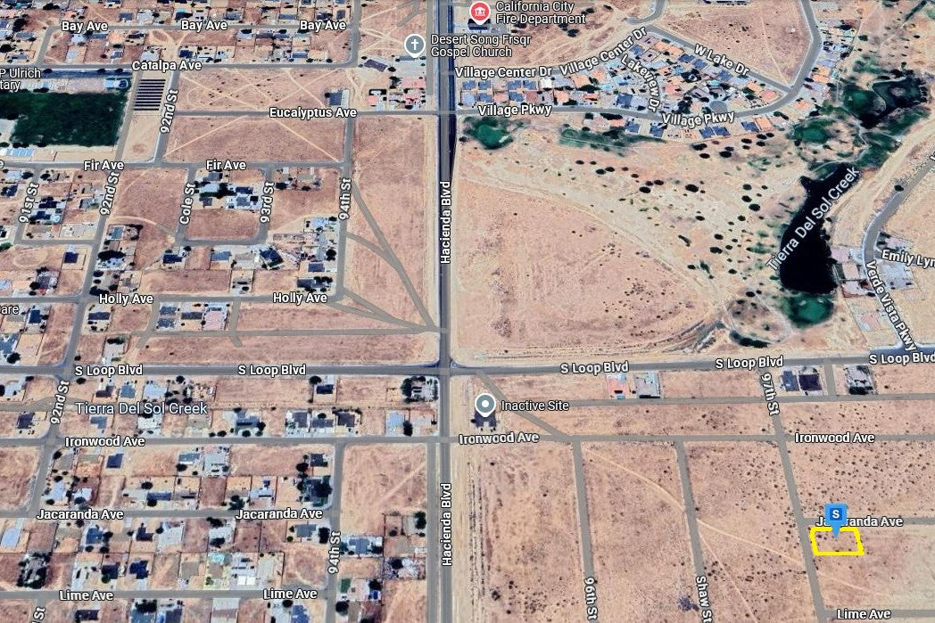 0.29 Acre California City, Kern County, CA (Water)