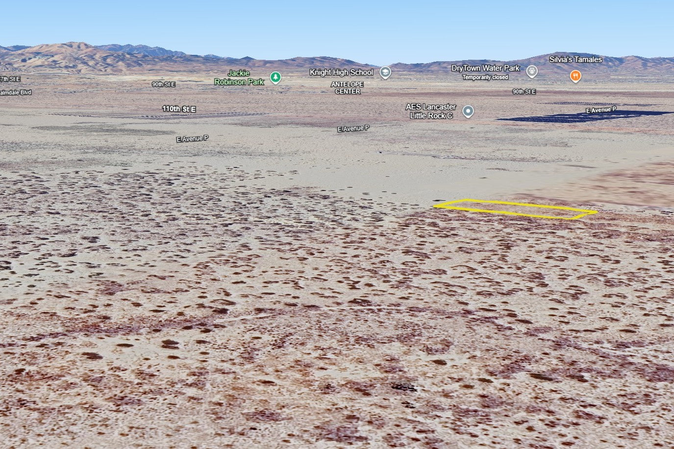 1.25 Acres Palmdale, Los Angeles County, CA (Commercial Lot)