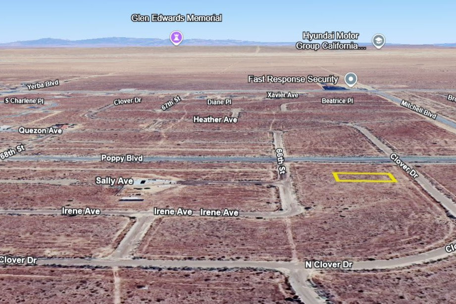0.27 Acre California City, Kern County, CA (Water)