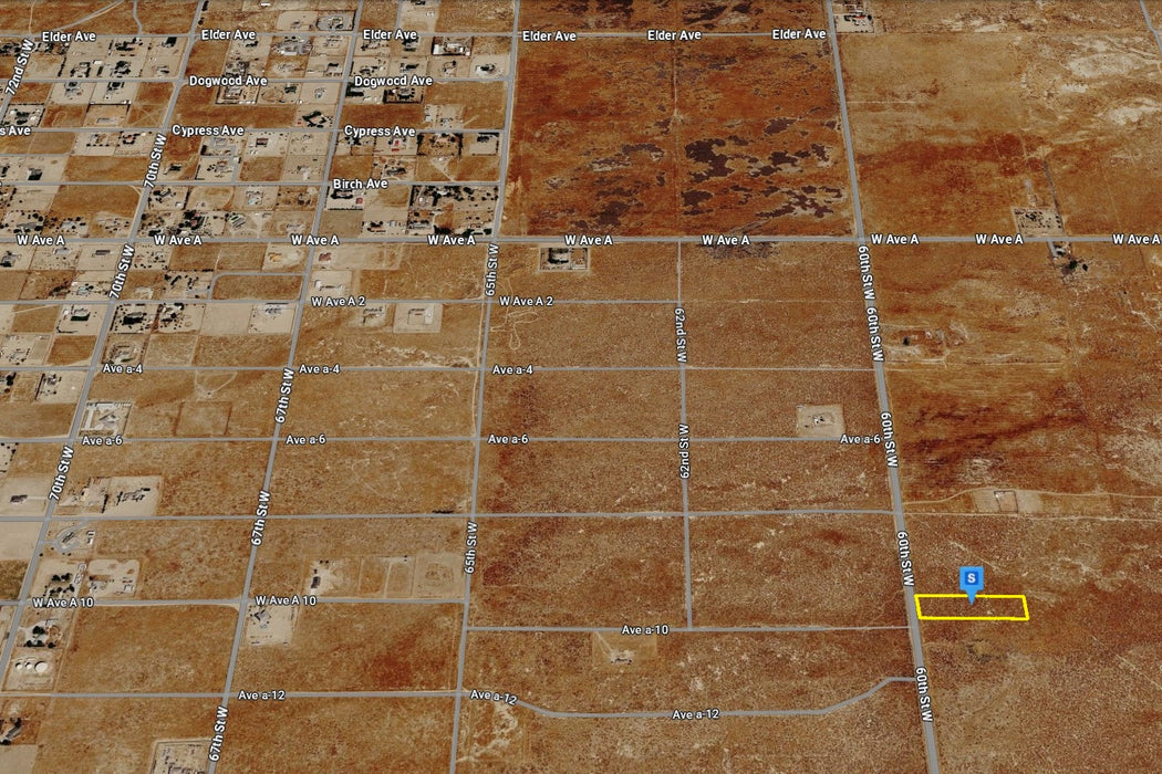 2.39 Acres Lancaster, Los Angeles County, CA (Power & Paved Road)