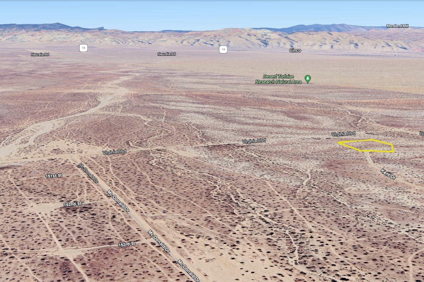 2.65 Acres California City, Kern County, CA