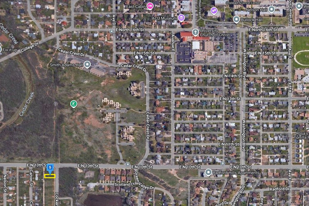 0.13 Acre Abilene, Taylor County, TX (Power, Water, & Paved Road)