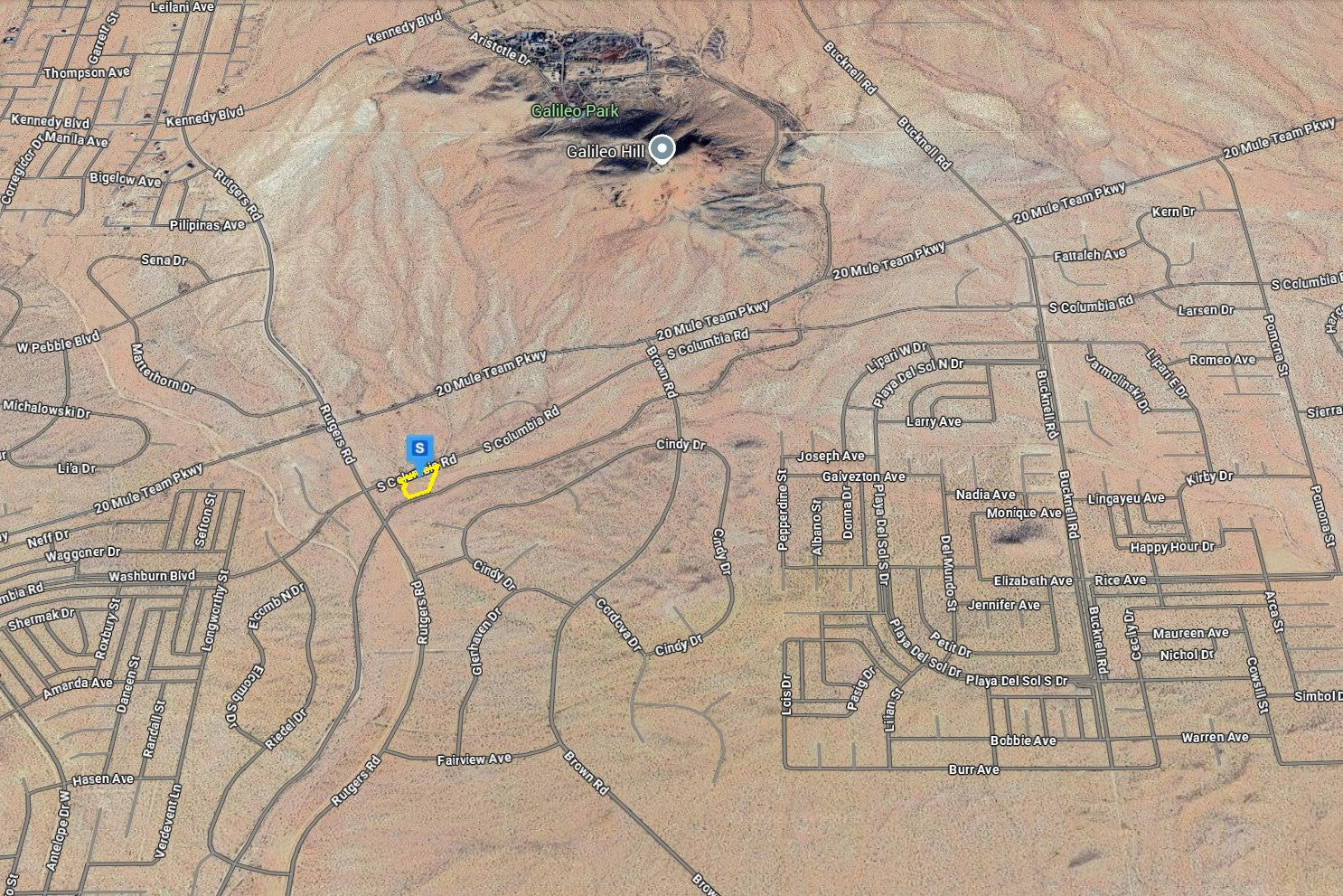 2.38 Acres California City, Kern County, CA