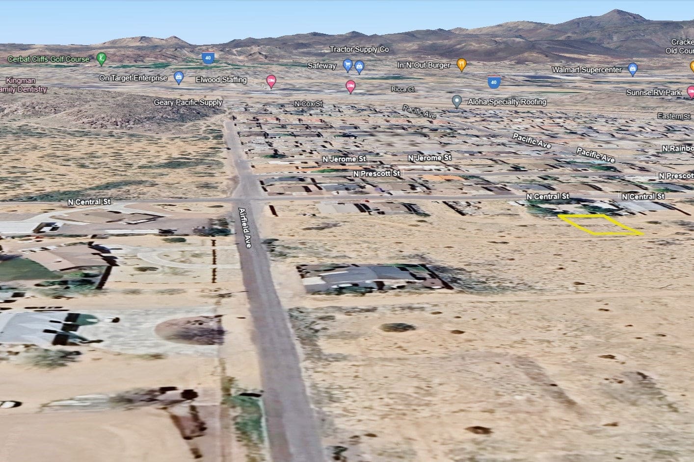 0.11 Acre Kingman, Mohave County, AZ (Power & Water)