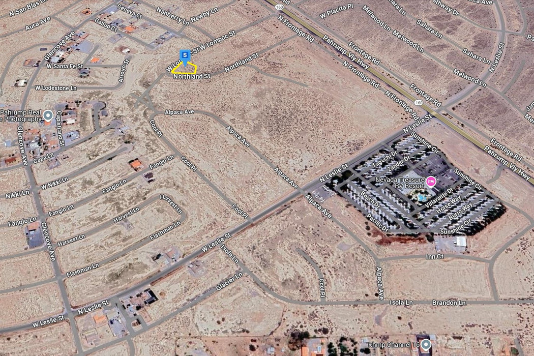 0.4950 Acre Pahrump, Nye County, NV (Power)