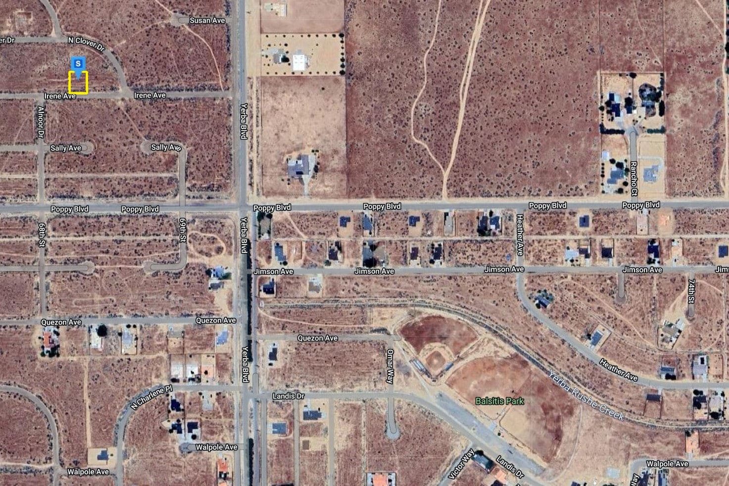 0.23 Acre California City, Kern County, CA (Water)