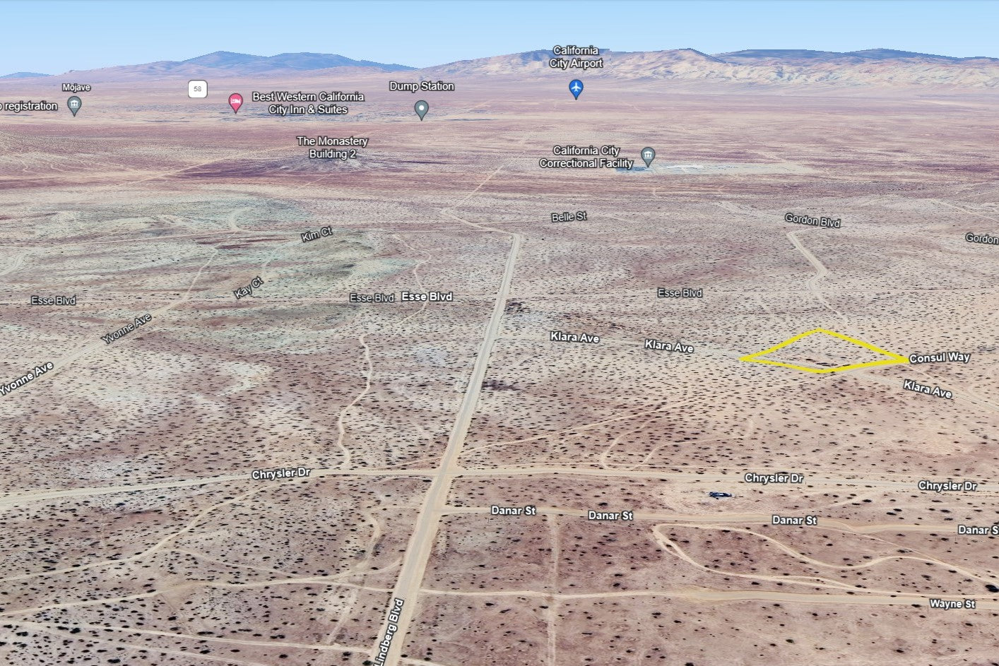 2.42 Acres California City, Kern County, CA