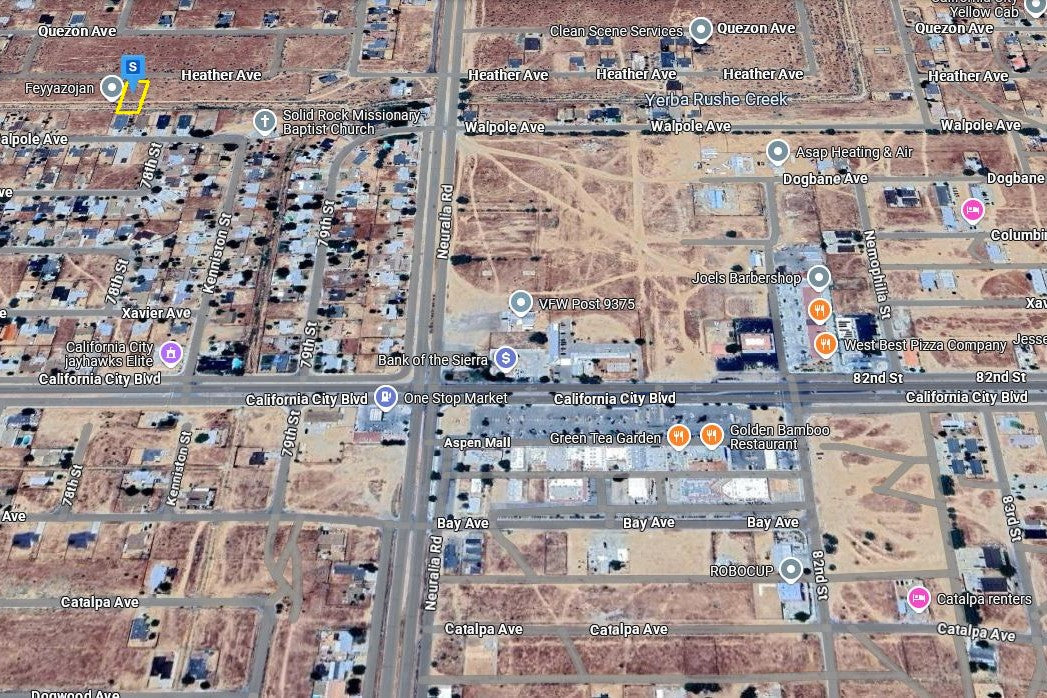 0.37 Acre California City, Kern County, CA (Power & Water)