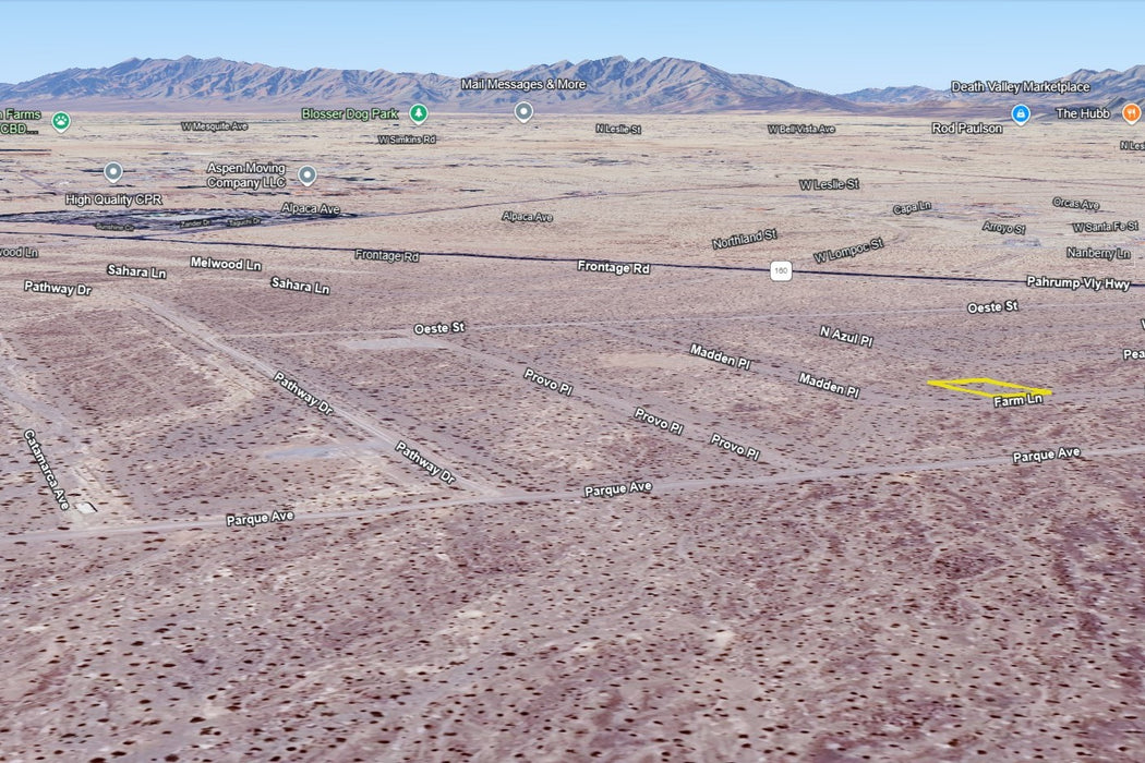 0.20 Acre Pahrump, Nye County, NV (Power)