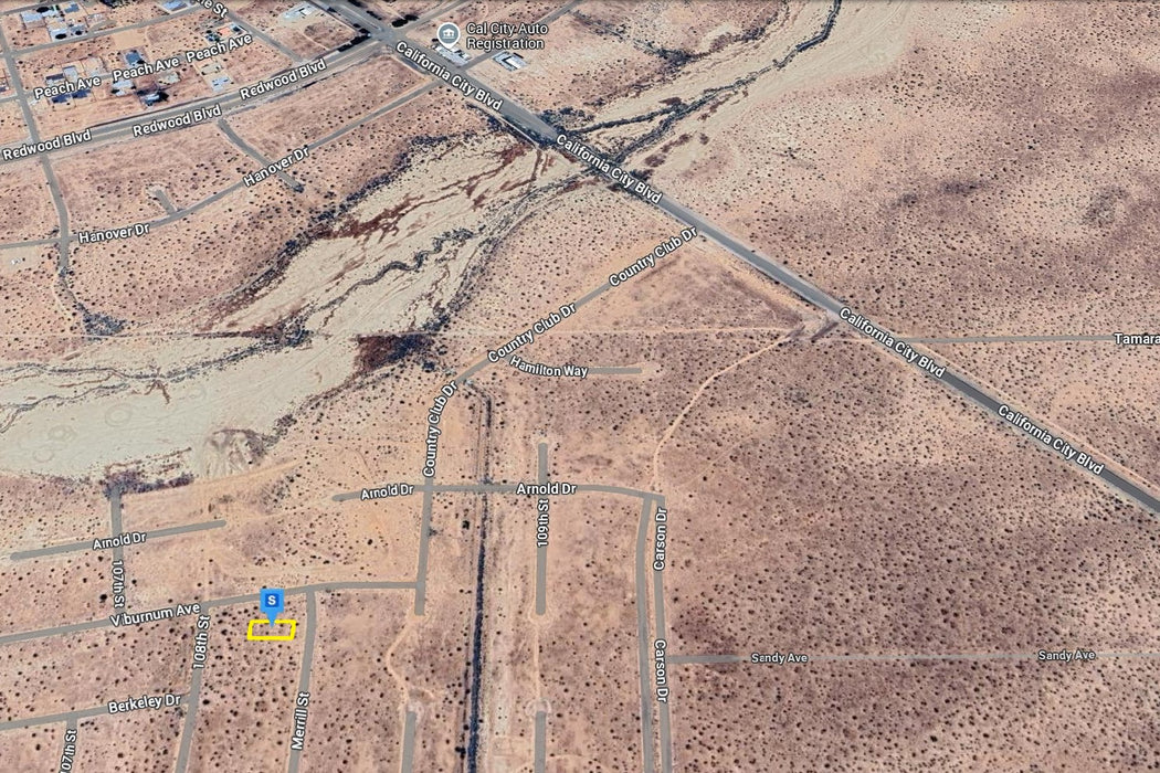 0.17 Acre California City, Kern County, CA
