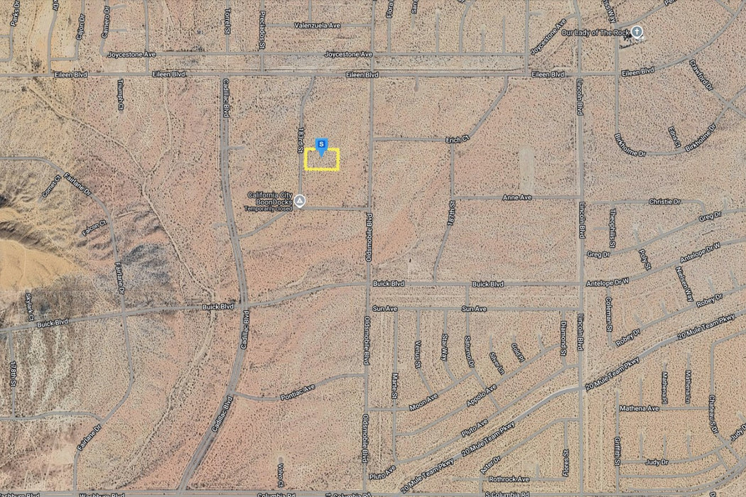 2.35 Acres California City, Kern County, CA