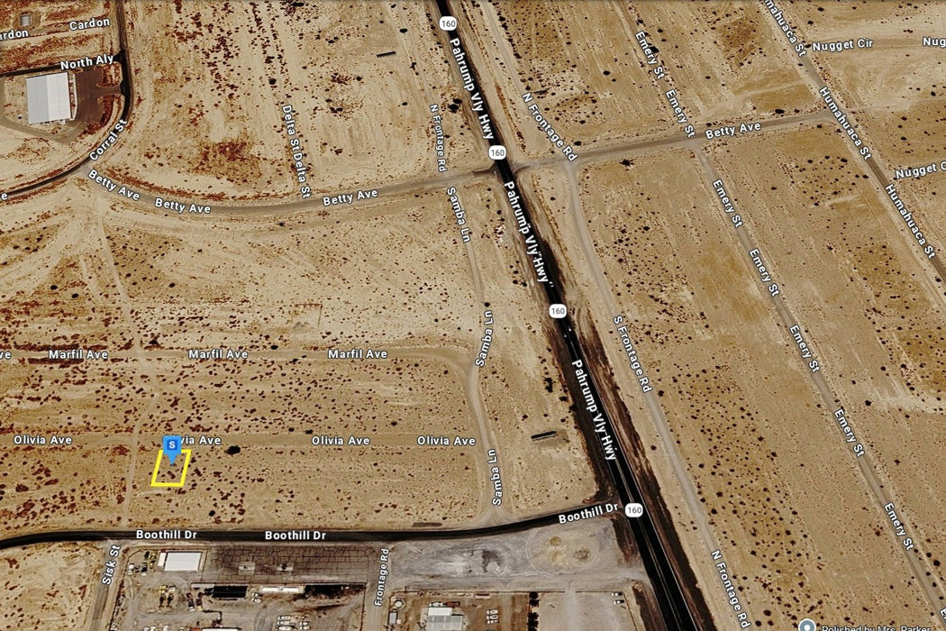 0.12 Acre Pahrump, Nye County, NV (Power)