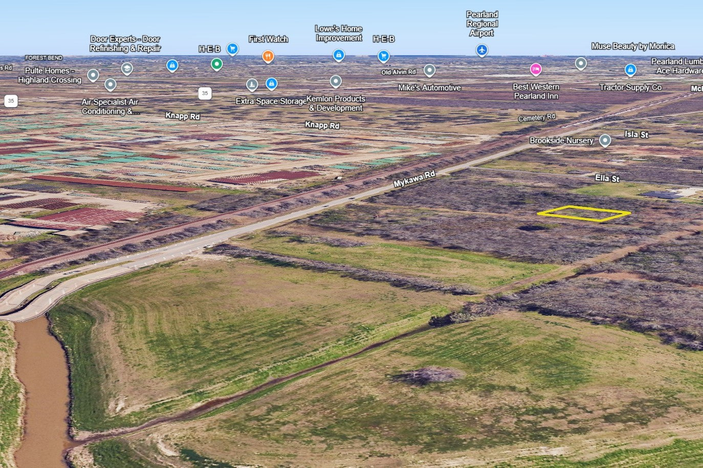 0.23 Acre Brookside Village, Brazoria County, TX (Commercial-Residential Lot)