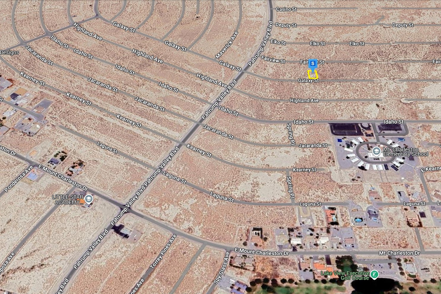 0.20 Acre Pahrump, Nye County, NV (Power)