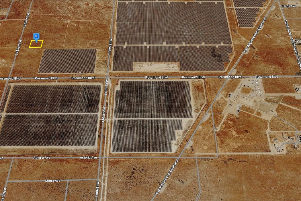 2.50 Acres Rosamond, Kern County, CA