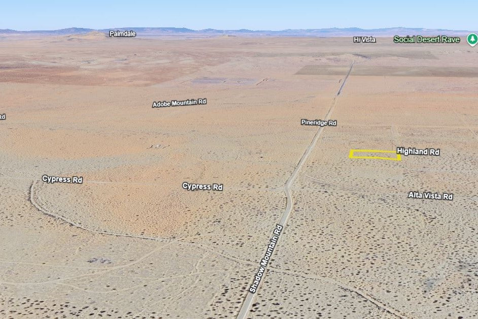 2.22 Acres Adelanto, San Bernardino County, CA