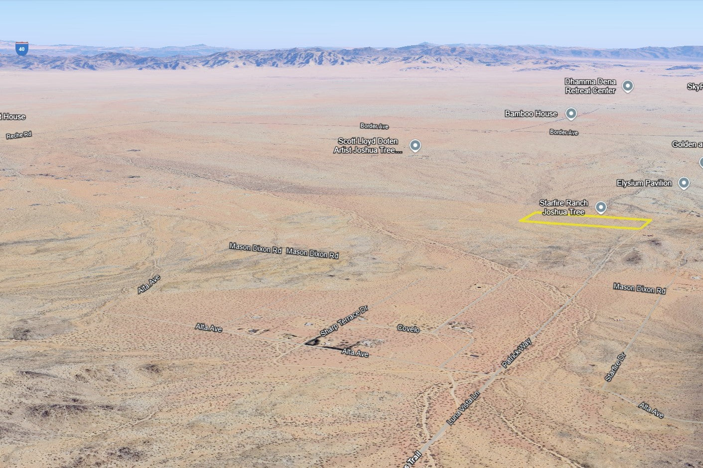 20 Acres Joshua Tree, San Bernardino County, CA