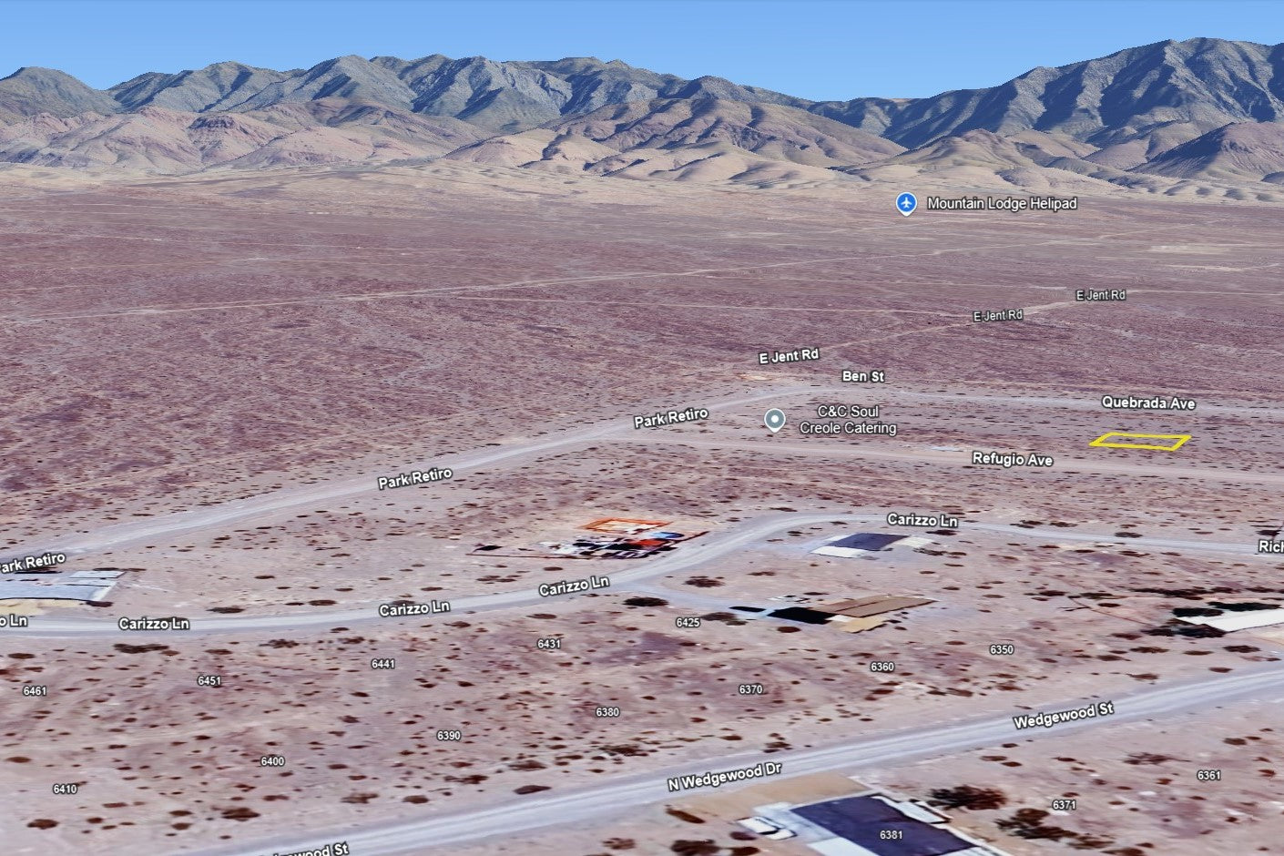 0.12 Acre Pahrump, Nye County, NV (Power)