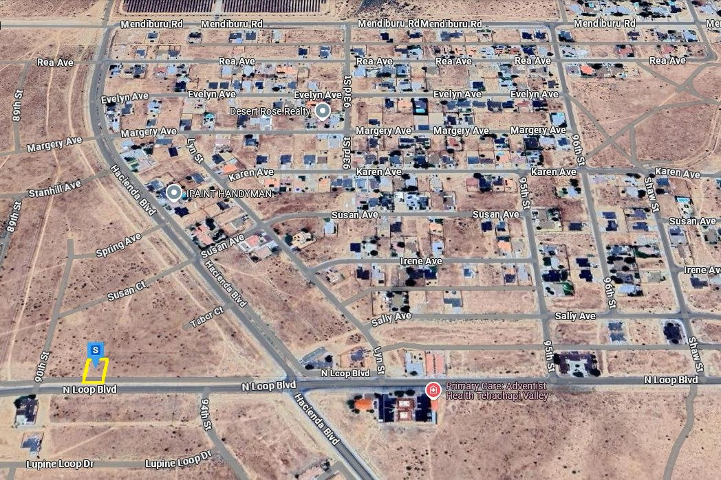 0.23 Acre California City, Kern County, CA (Commercial Lot, Power, Water, & Paved Road)