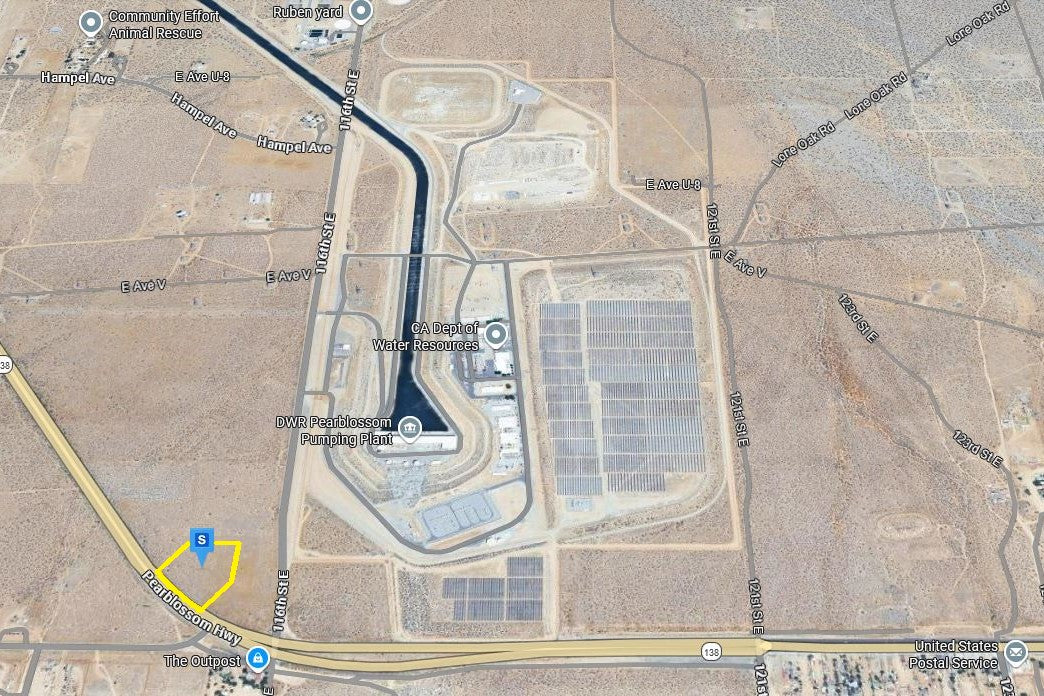2.94 Acres Pearblossom, Los Angeles County, CA (Power & Paved Road)