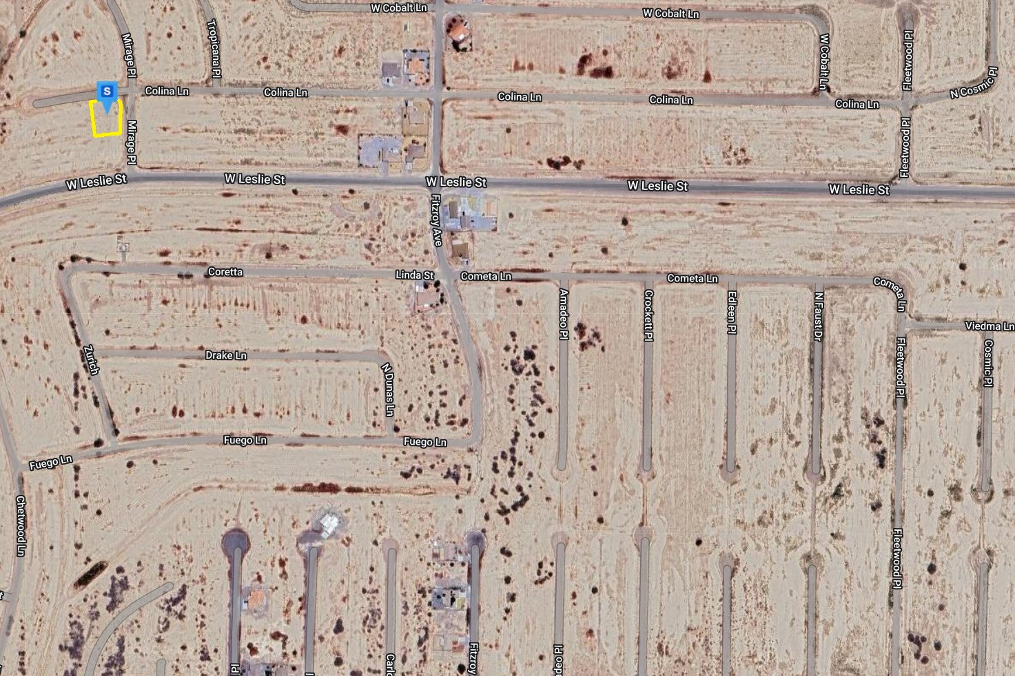 0.2880 Acre Pahrump, Nye County, NV