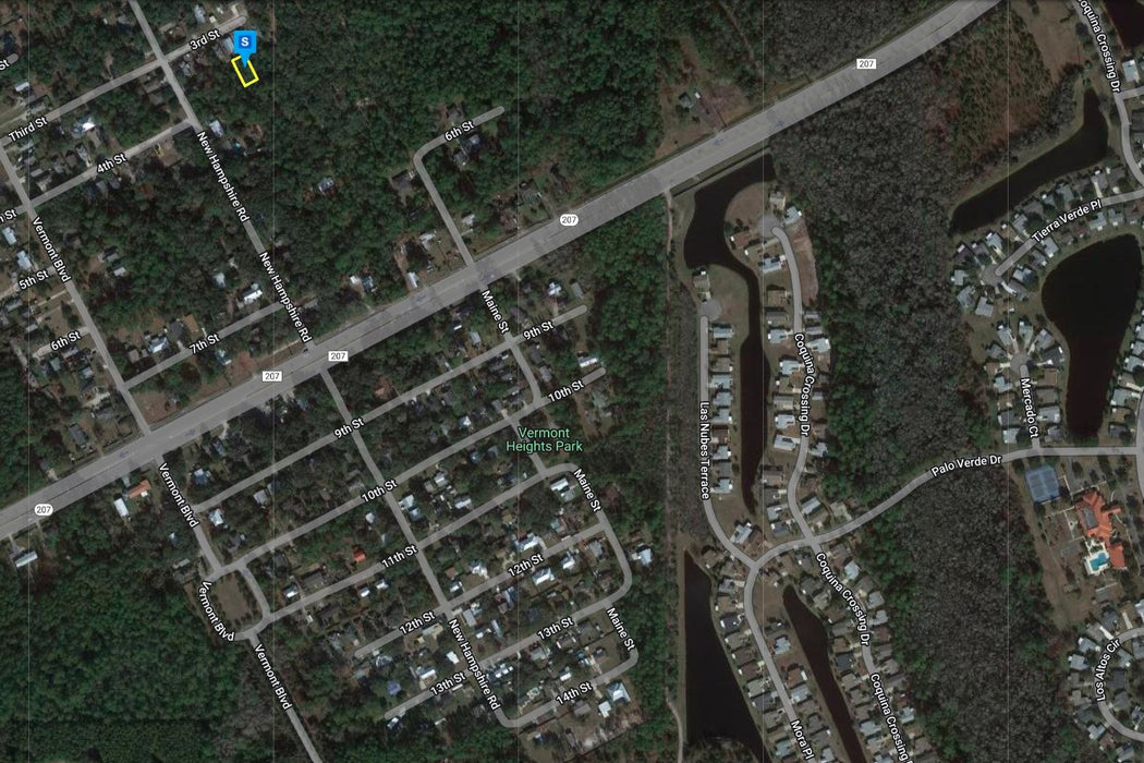 0.11 Acre Elkton, Saint Johns County, FL (Power & Water)