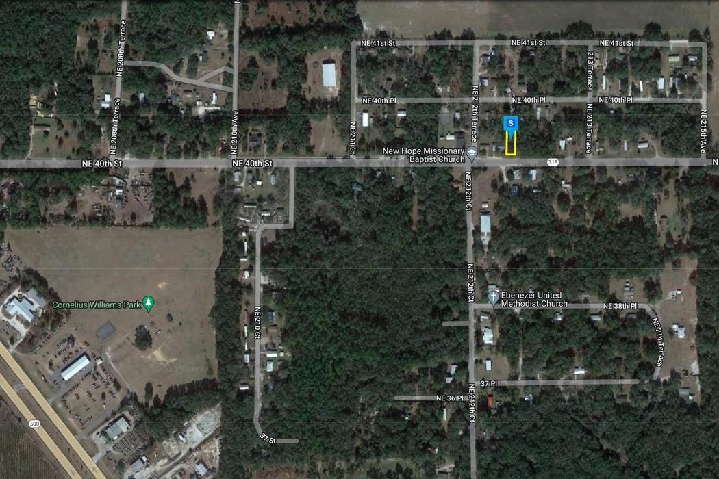 0.17 Acre Williston, Levy County, FL (Power, Water, & Paved Road)