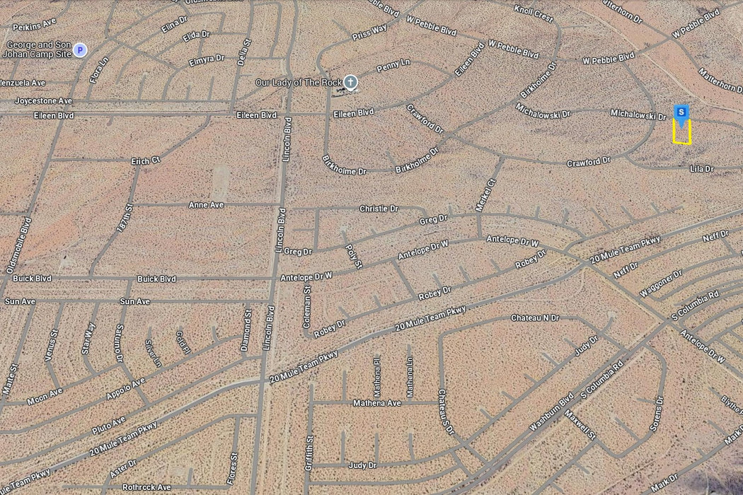 1.85 Acres California City, Kern County, CA