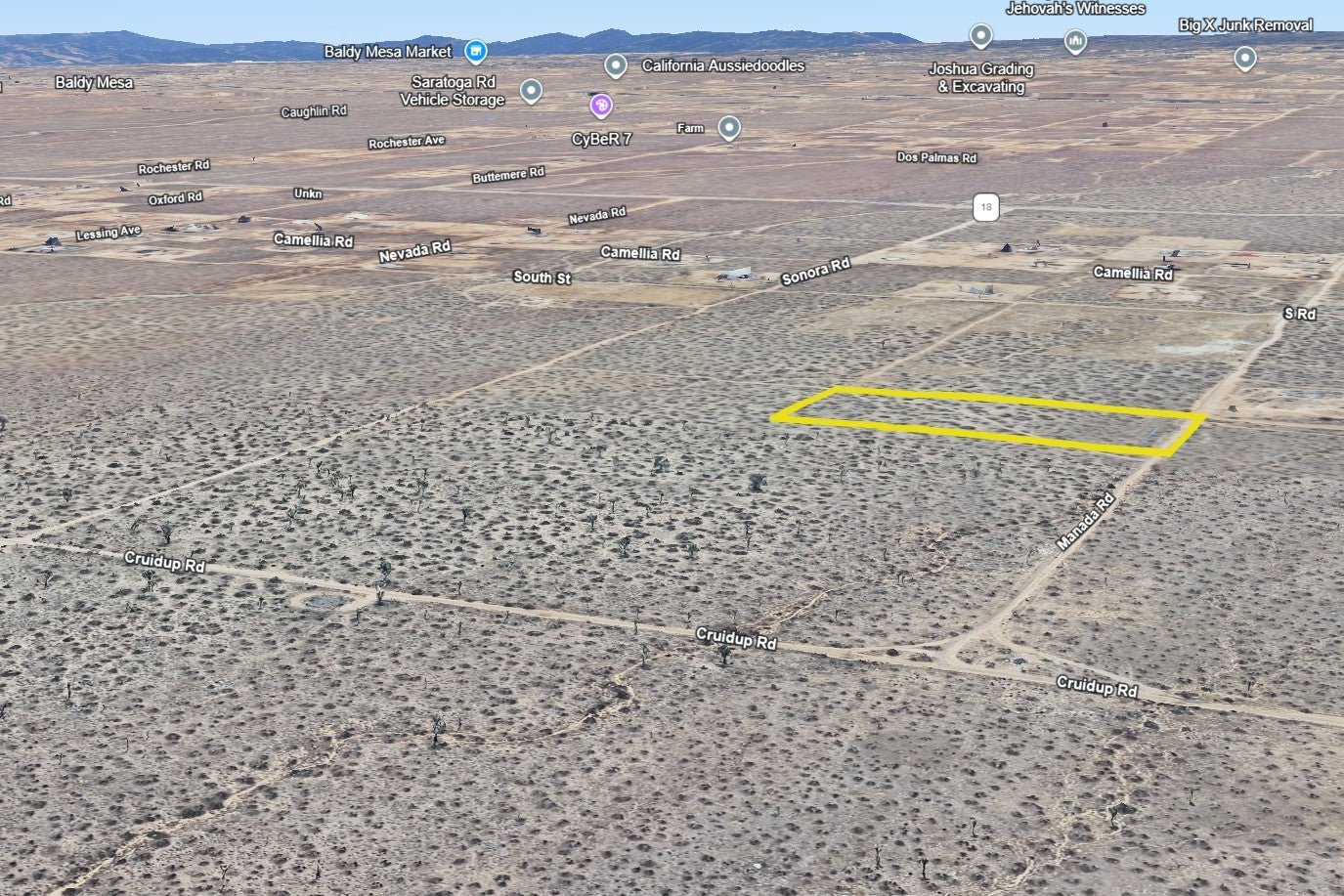 5 Acres Phelan, San Bernardino County, CA