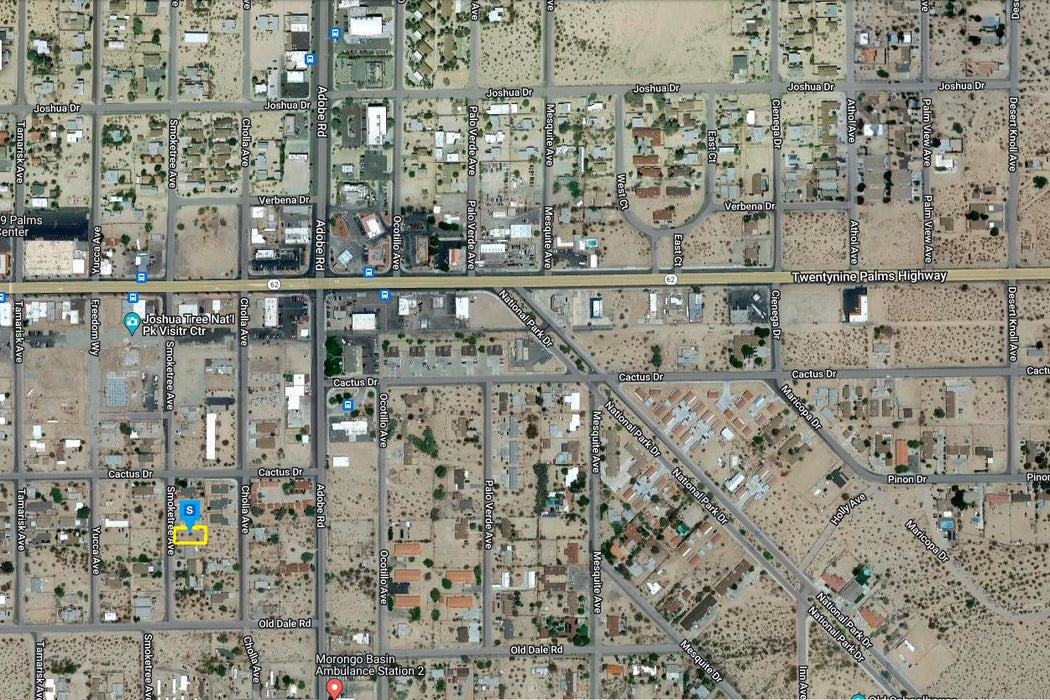 0.17 Acre Twentynine Palms, San Bernardino County, CA (Power, Water, & Paved Road)