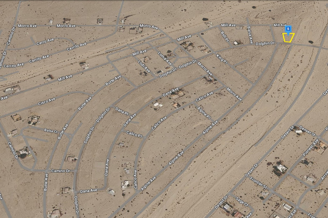 0.53 Acre Salton City, Imperial County, CA (Water & Paved Road)