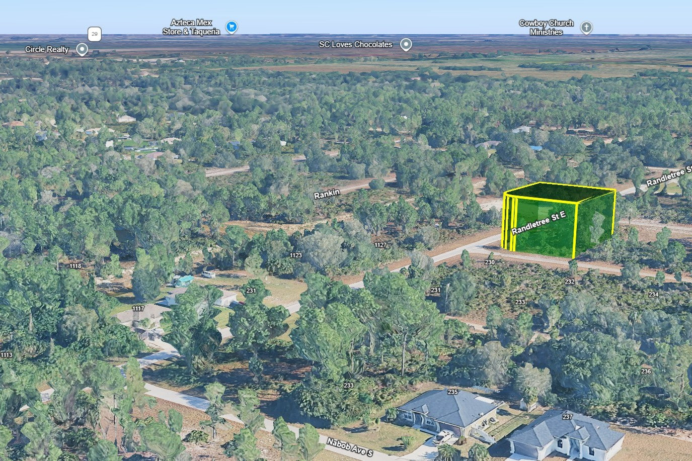 0.28 Acre Lehigh Acres, Lee County, FL (Power & Paved Road)