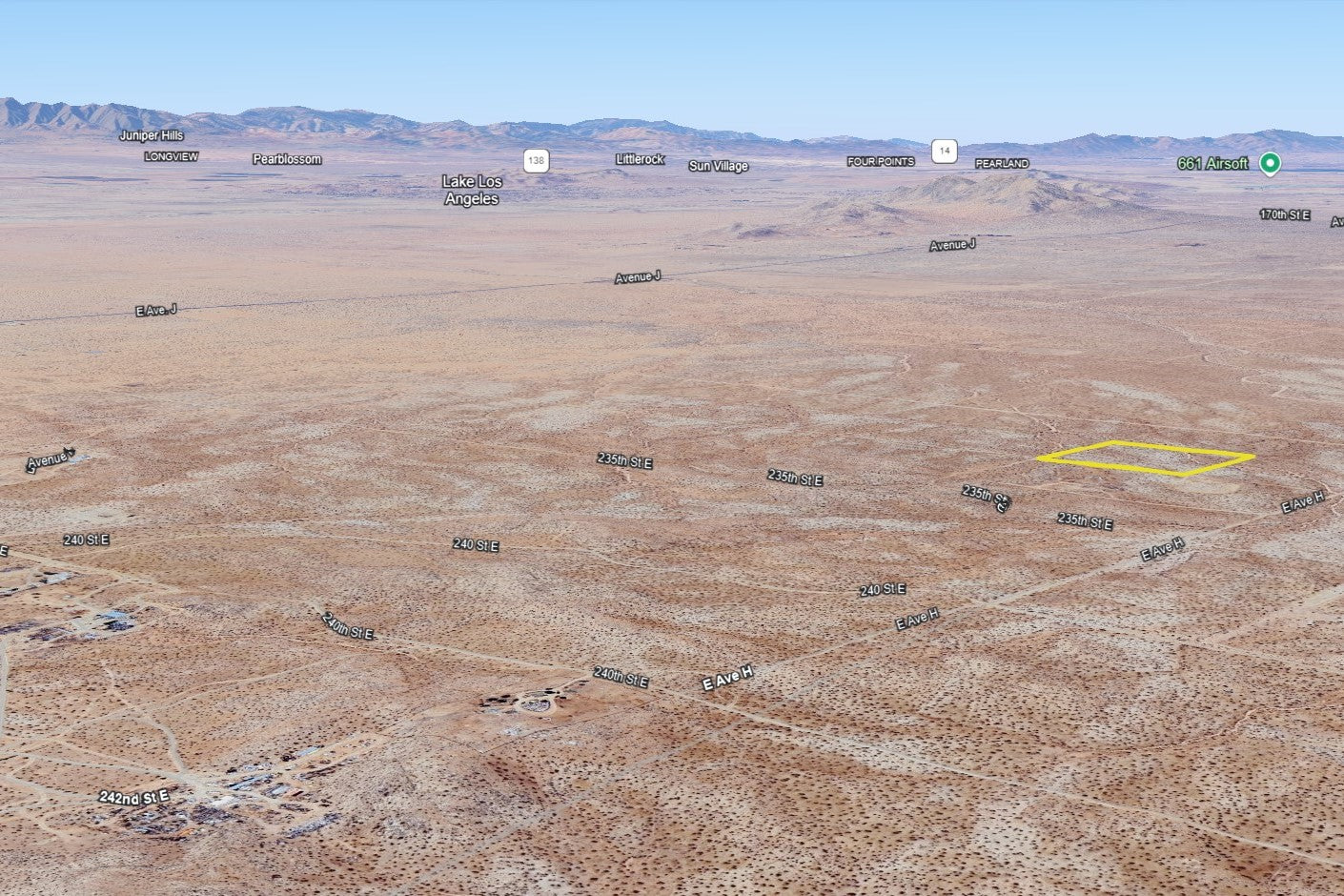 10 Acres Lancaster, Los Angeles County, CA