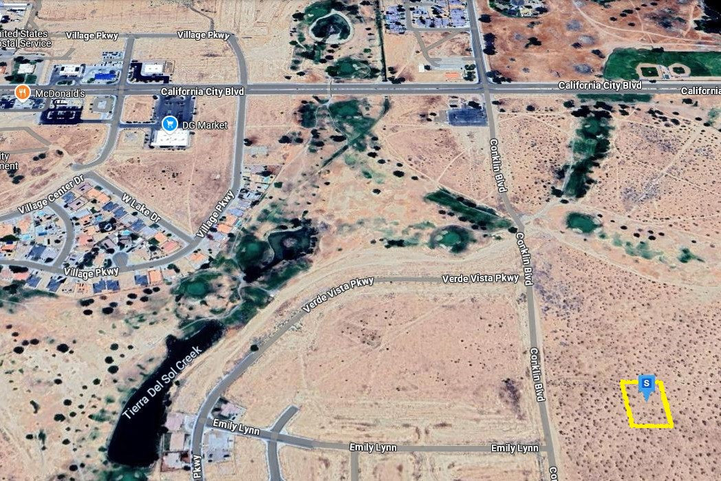 0.89 Acre California City, Kern County, CA