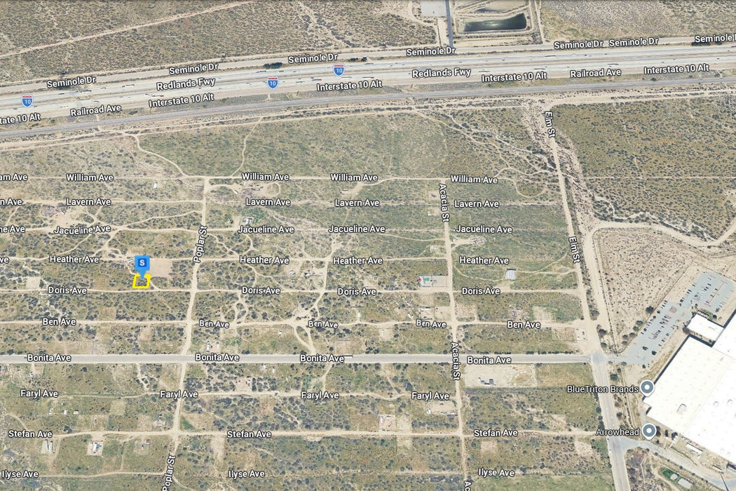 0.13 Acre Cabazon, Riverside County, CA (Power)