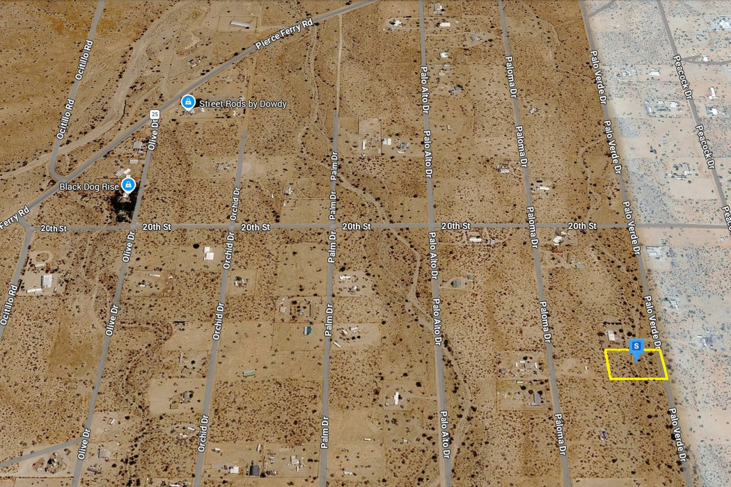 1.07 Acres Dolan Springs, Mohave County, AZ (Power)