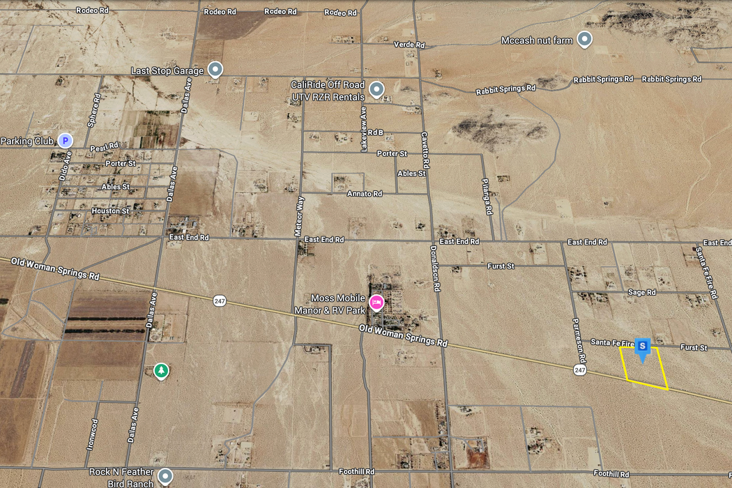 12.56 Acres Lucerne Valley, San Bernardino County, CA (Power & Paved Road)
