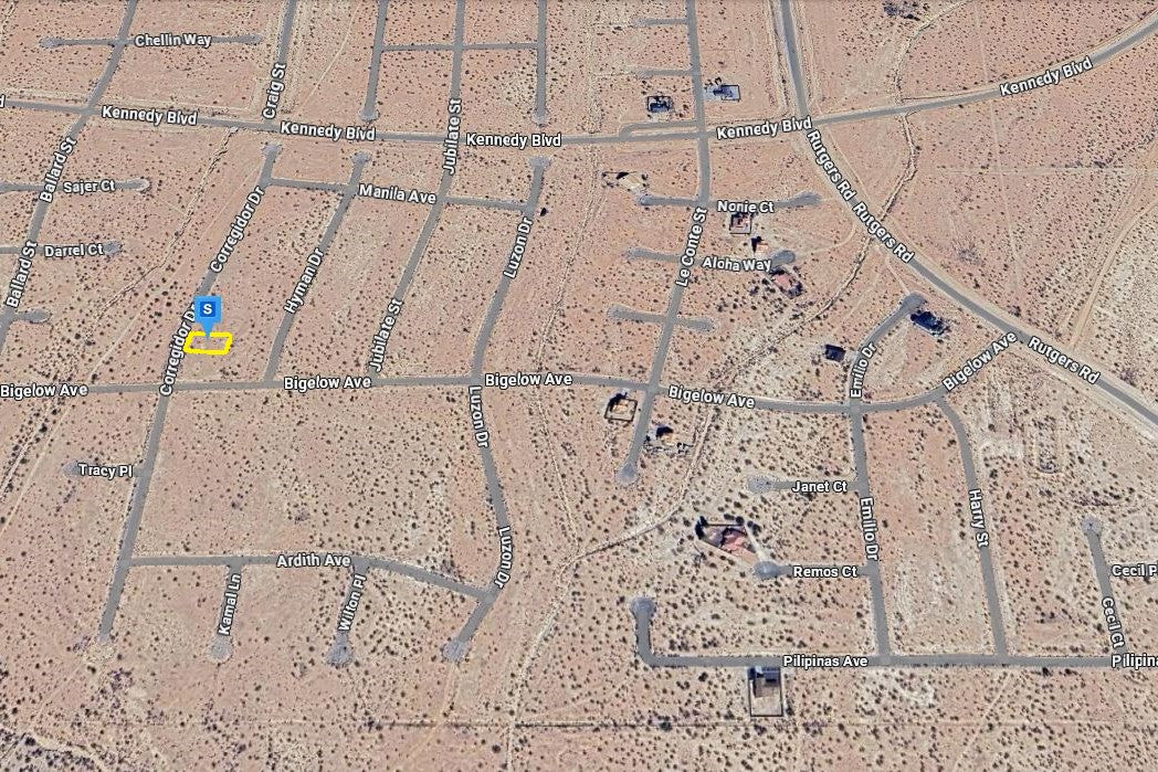 0.21 Acre California City, Kern County, CA