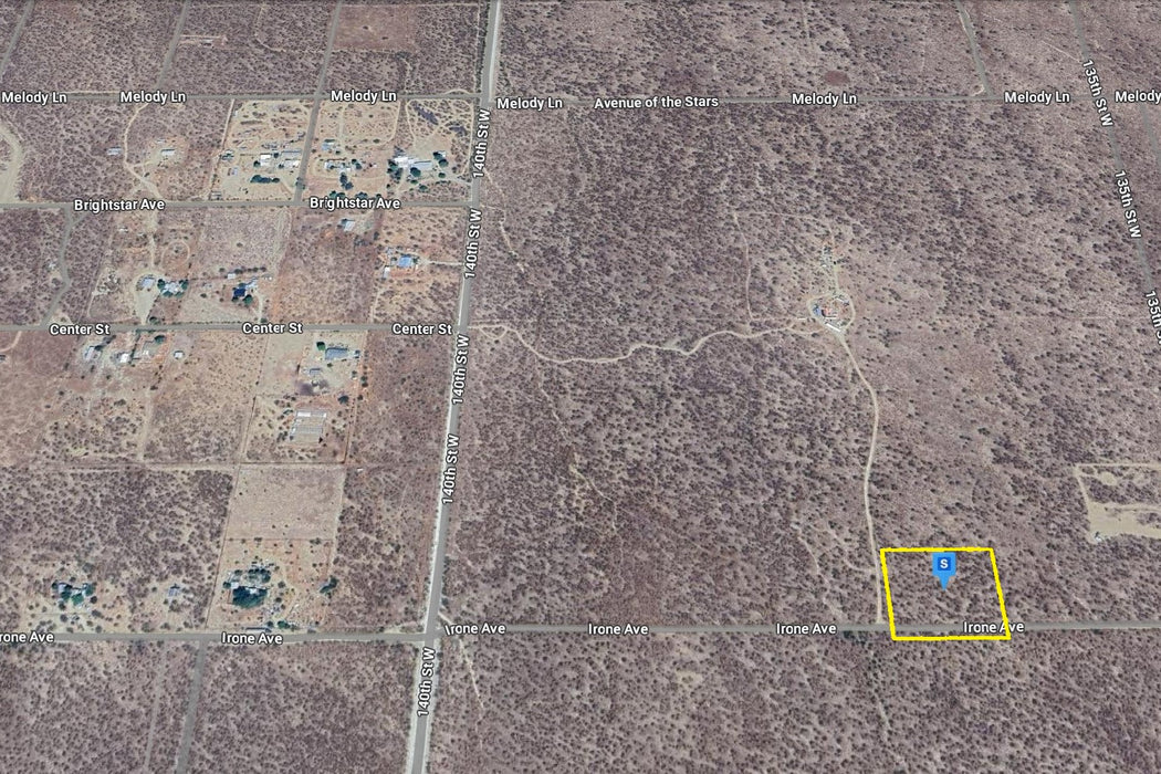 2.50 Acres Rosamond, Kern County, CA