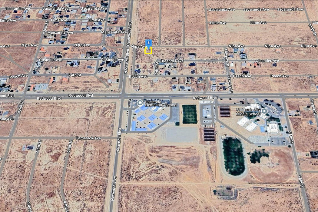 0.24 Acre California City, Kern County, CA (Power)