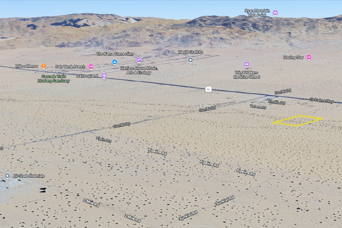 4.78 Acres Joshua Tree, San Bernardino County, CA