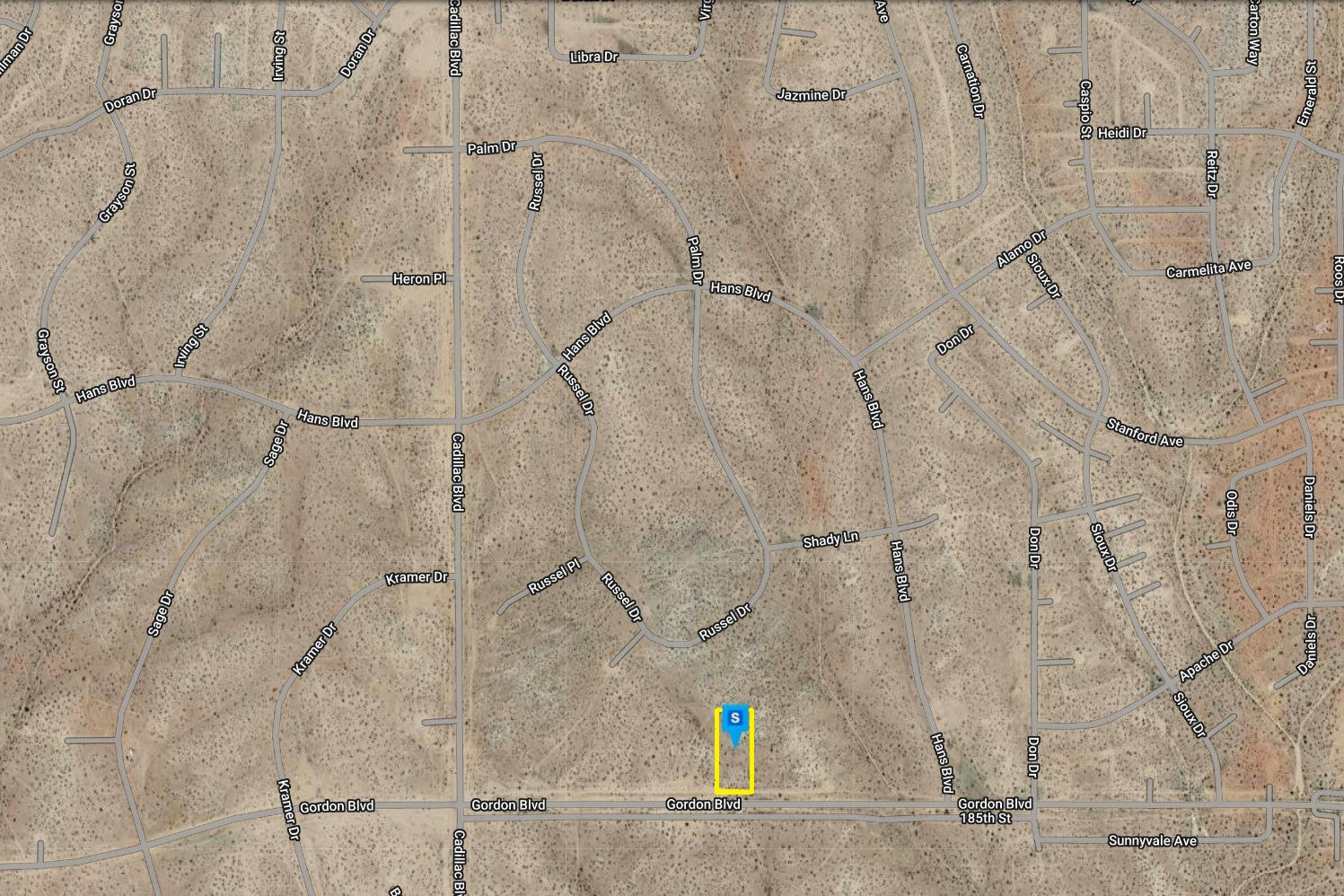 2.16 Acres California City, Kern County, CA (Commercial Lot)