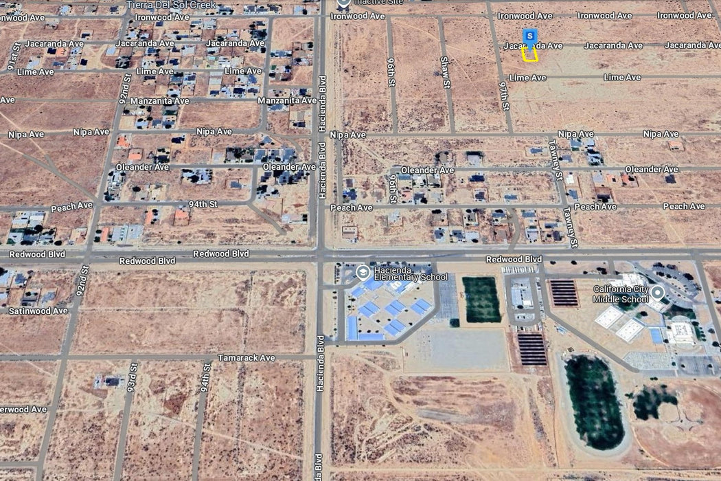 0.25 Acre California City, Kern County, CA (Water)