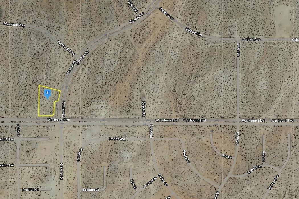 1.59 Acres California City, Kern County, CA